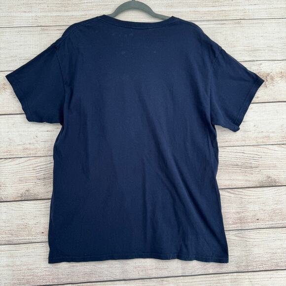 Nirvana In Utero Logo Short Sleeve T-Shirt Adult Large Navy Blue - Picture 4 of 6